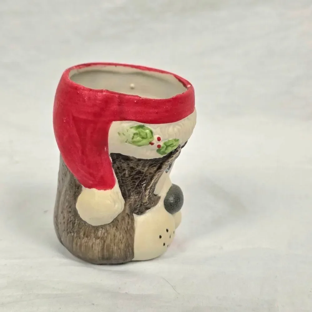 Jasco 1980 Sweet Keepers Dog Bisque Porcelain Holder